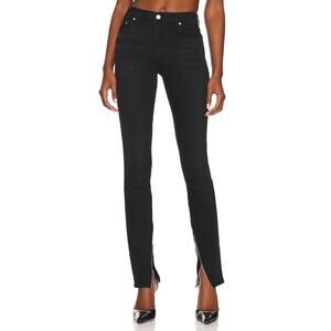 Grlfrnd 'Karla' Black Ankle Zip Skinny Denim Jeans Size 27